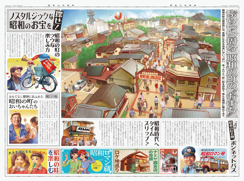 豊後高田 昭和の町 マップ
